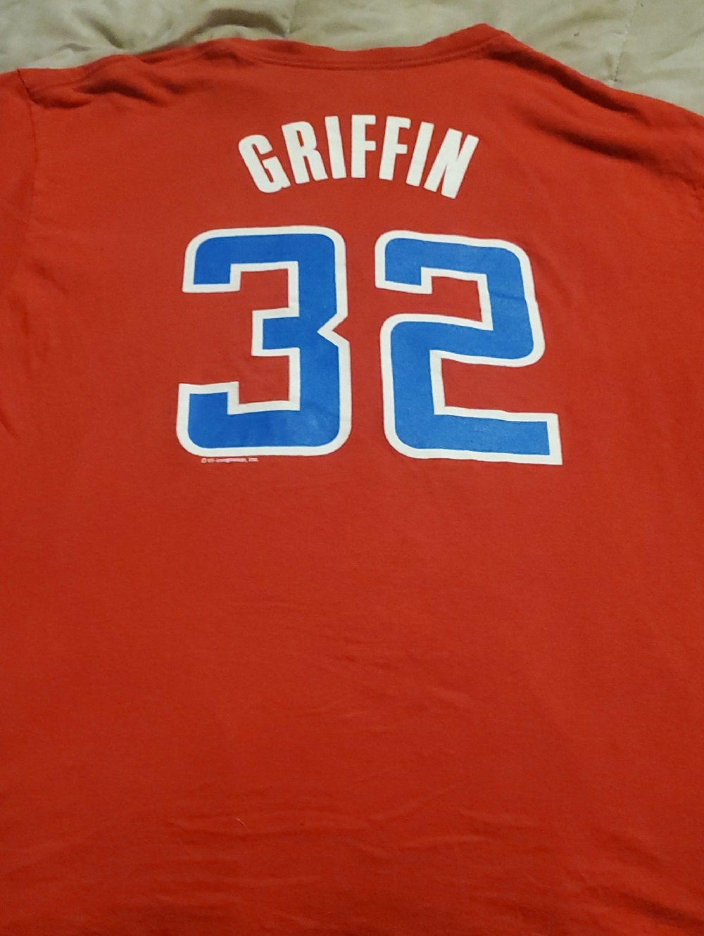 NBA Majestic Authentic Los Angeles Clippers Blake Griffin T-shirt..🏀